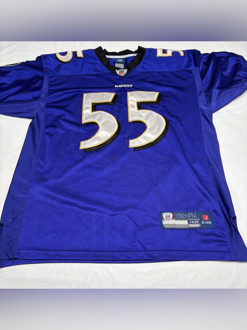 Reebok Baltimore Ravens Terrell Suggs #55 NFL Jersey Men’s 48 XL